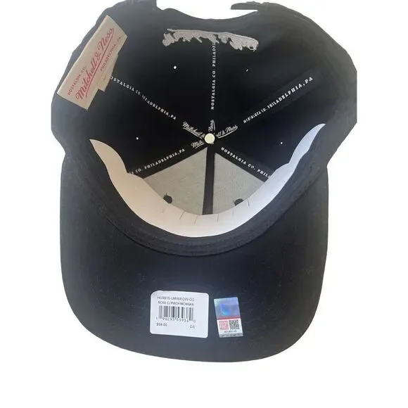 Travis Scott Cactus Jack x Michigan Wolverines Mitchell & Ness Hat Snapback (2)